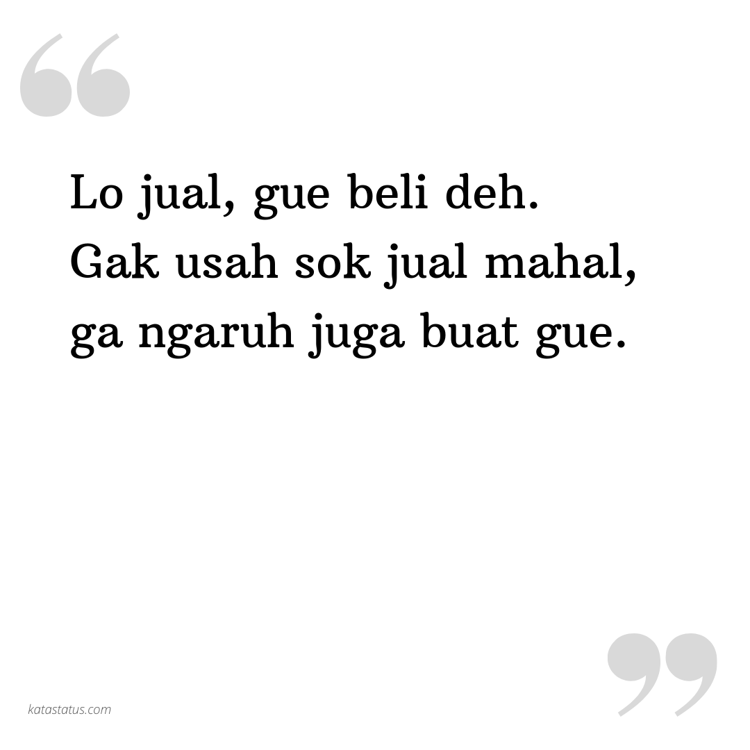 Kata Kata Lucu Jual Beli Keren - Kata Kata Motivasi